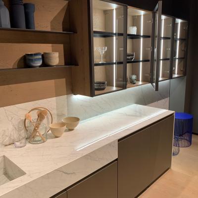 Wega Asia Vitrine Teca Verre Aluminium